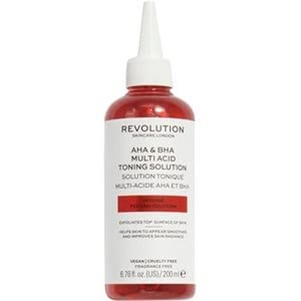

Мультикислотный тонизирующий раствор Aha & Bha 200 мл, Revolution Skincare