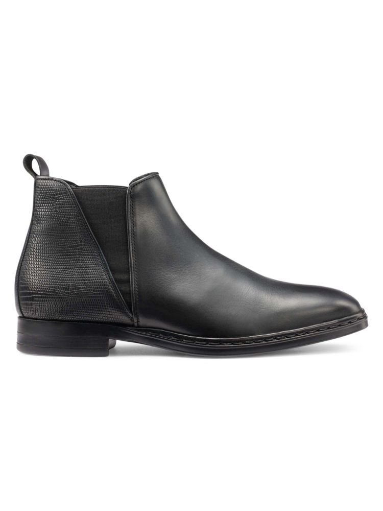 Кожаные ботинки челси Karl Lagerfeld Paris, черный