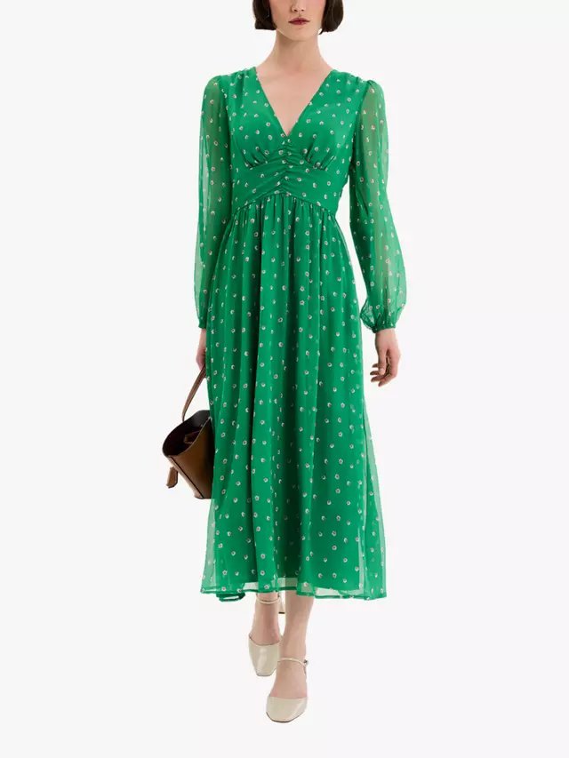 

Платье OMNES Gabriella Spot Print, зеленый