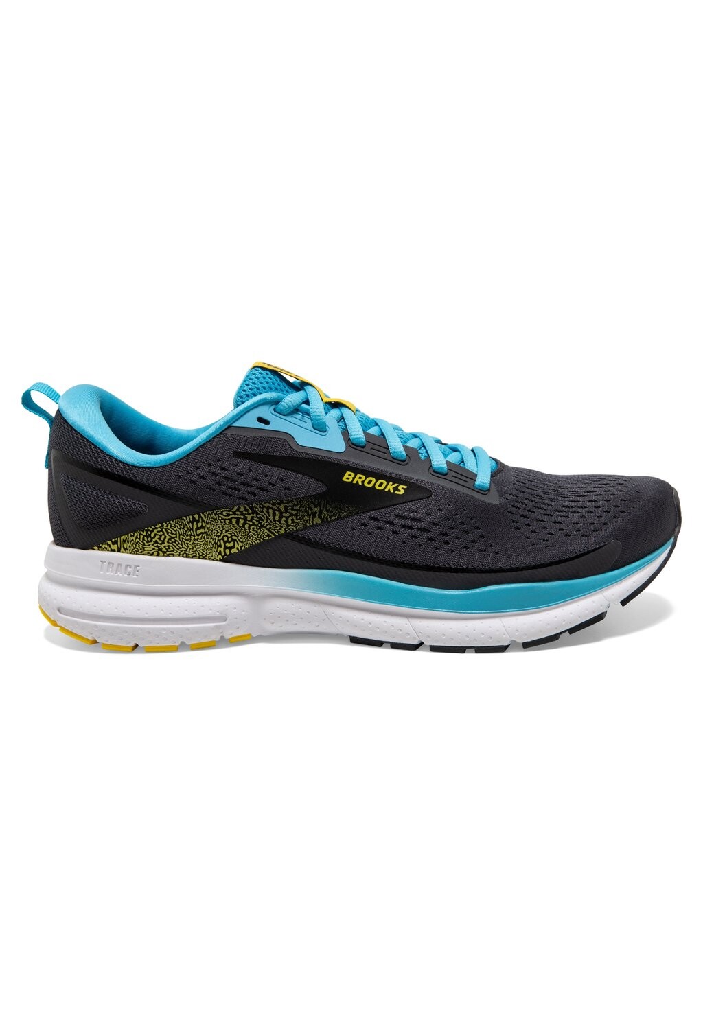 

Нейтральные кроссовки Trace 3 Brooks, цвет forged iron blue yellow
