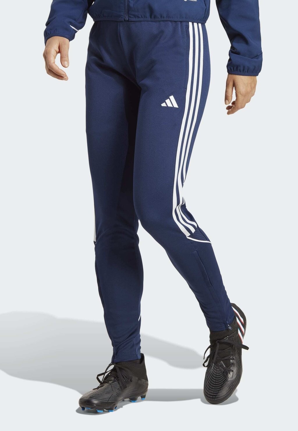 

Спортивные брюки темно-синего цвета Adidas, темно-синий