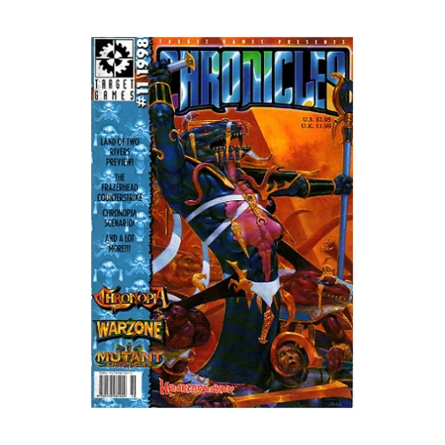 

Журнал #11 "The Frazerhead Counterstrike, Chronopia Scenario, Land of Two Rivers", Chronicles Magazine