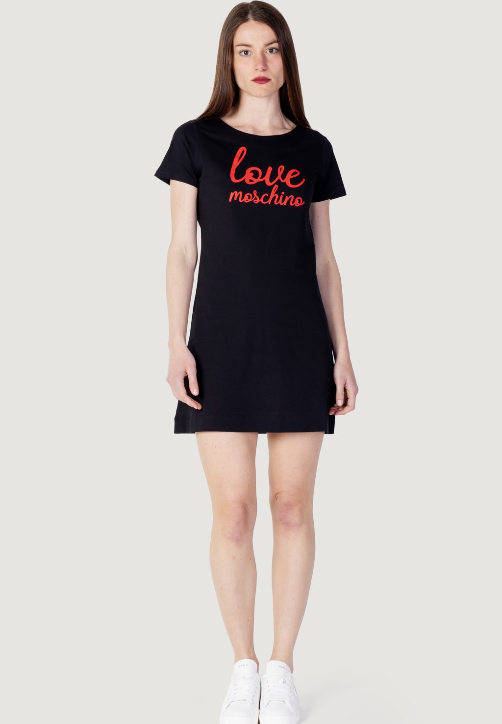 Летнее платье Love Moschino, черный платье love republic летнее 40 размер