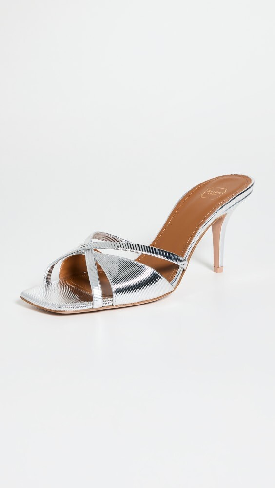 

Сандалии Malone Souliers 70mm Penn, серебряный