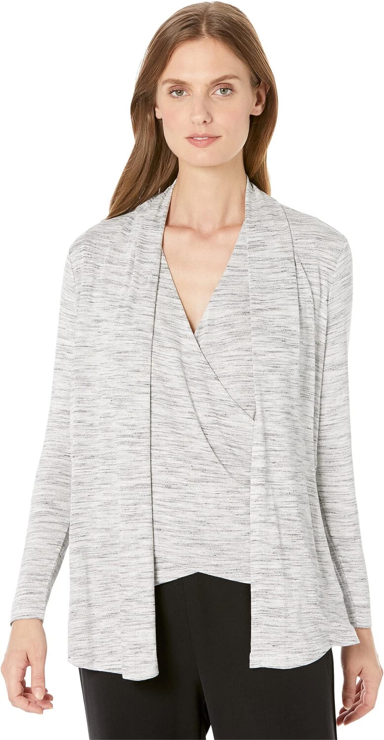 

Свитер Space Dye Cardigan NIC+ZOE, цвет Grey Mix