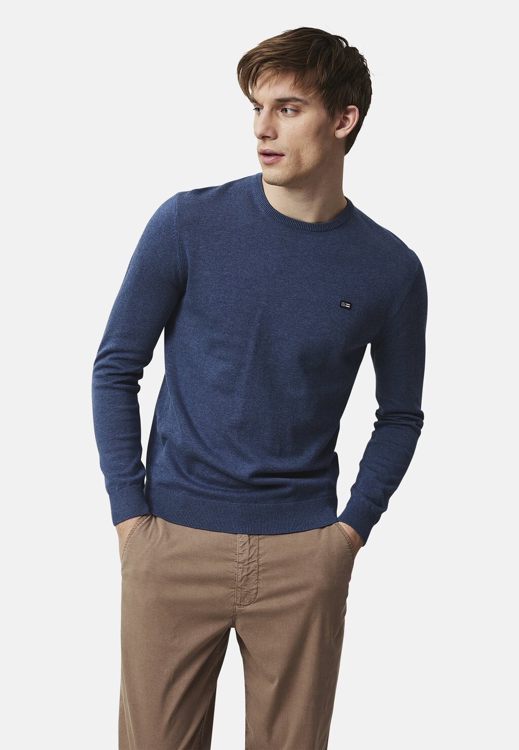

Свитер Bradley Crew Lexington, цвет medium blue