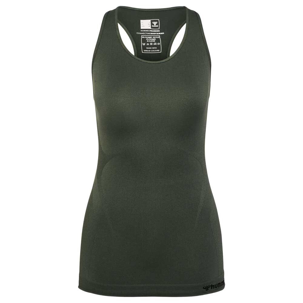 

Футболка без рукавов Hummel TIF Seamless, зеленый