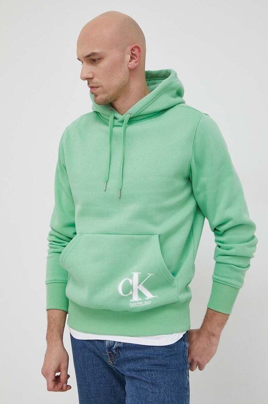 

Толстовка Calvin Klein Jeans, бирюзовый