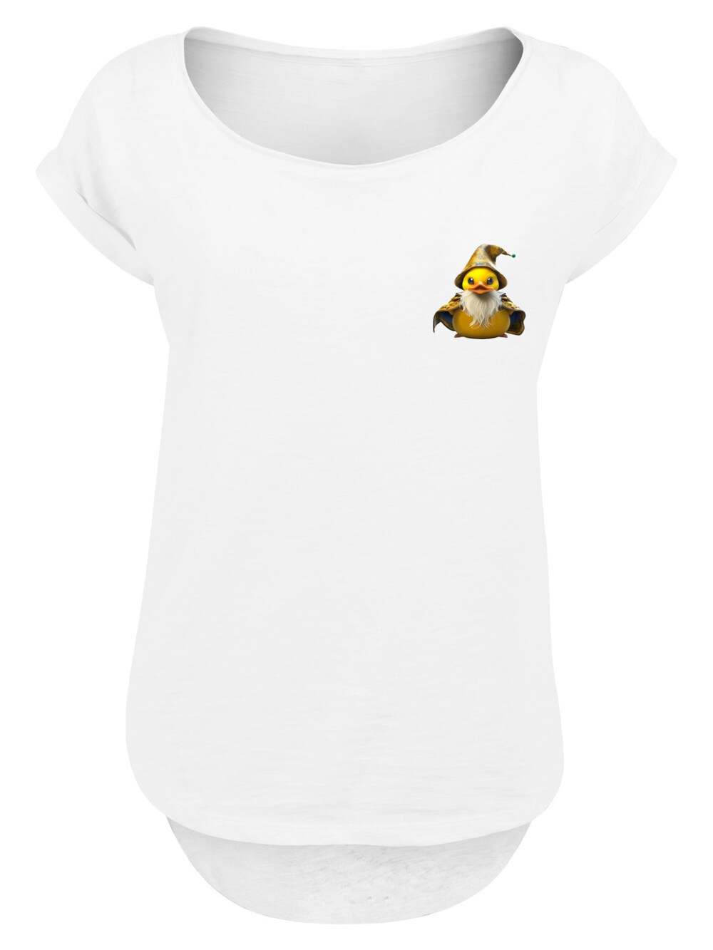 Рубашка F4NT4STIC Rubber Duck Wizard, белый