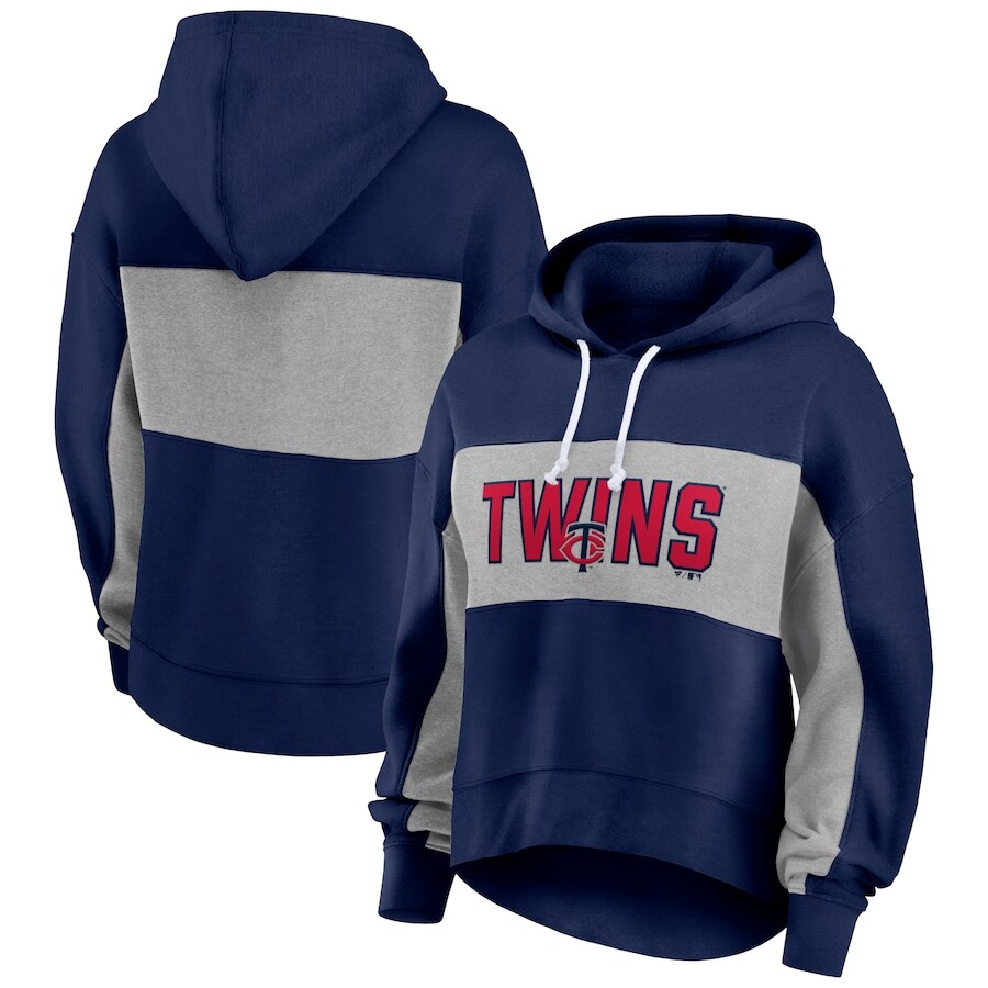 

Пуловер с капюшоном Fanatics Branded Minnesota Twins, нави