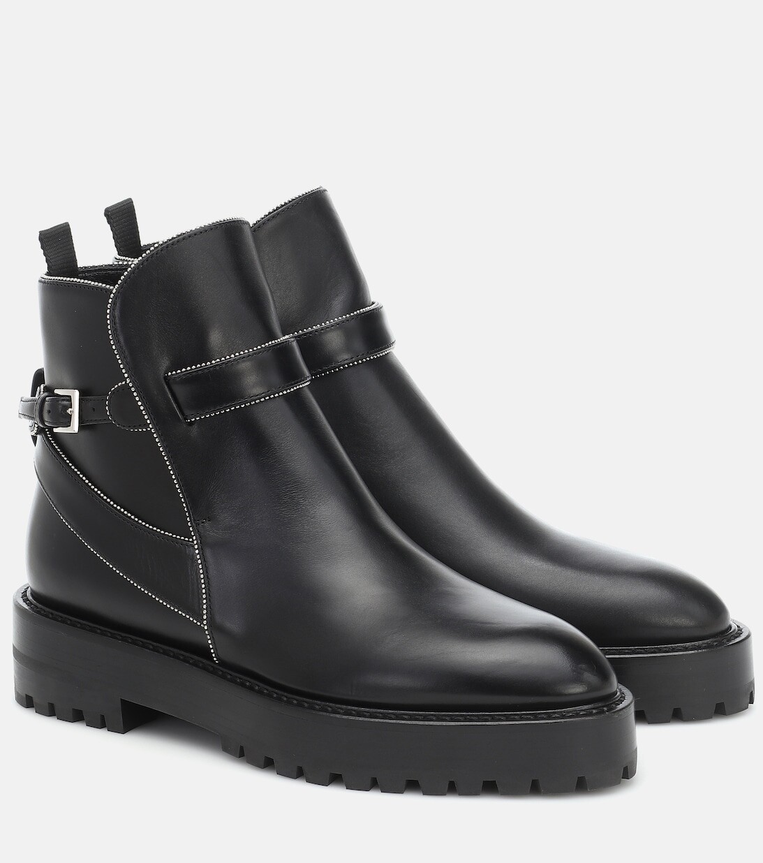 

Кожаные ботильоны Alaïa, черный