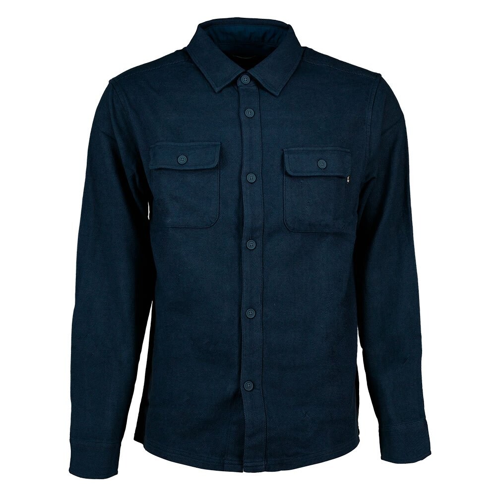 

Рубашка с длинным рукавом Hurley Santa Cruz Twill, синий