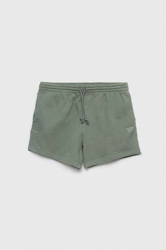 

Хлопковые шорты Reebok, зеленый