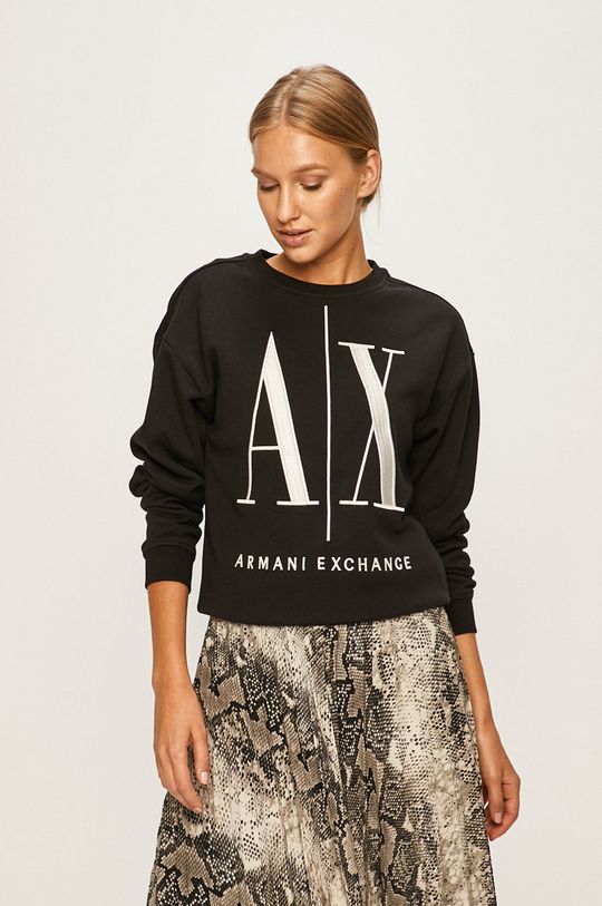 

Фуфайка Armani Exchange, черный