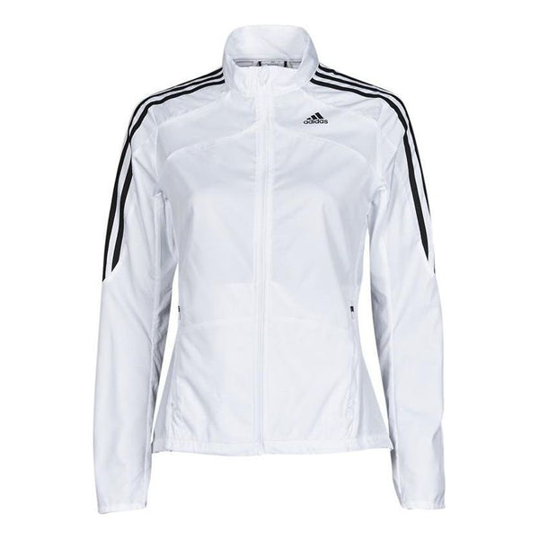цена Куртка (WMNS) adidas Side Stripe Logo Casual Sports Jacket White, белый