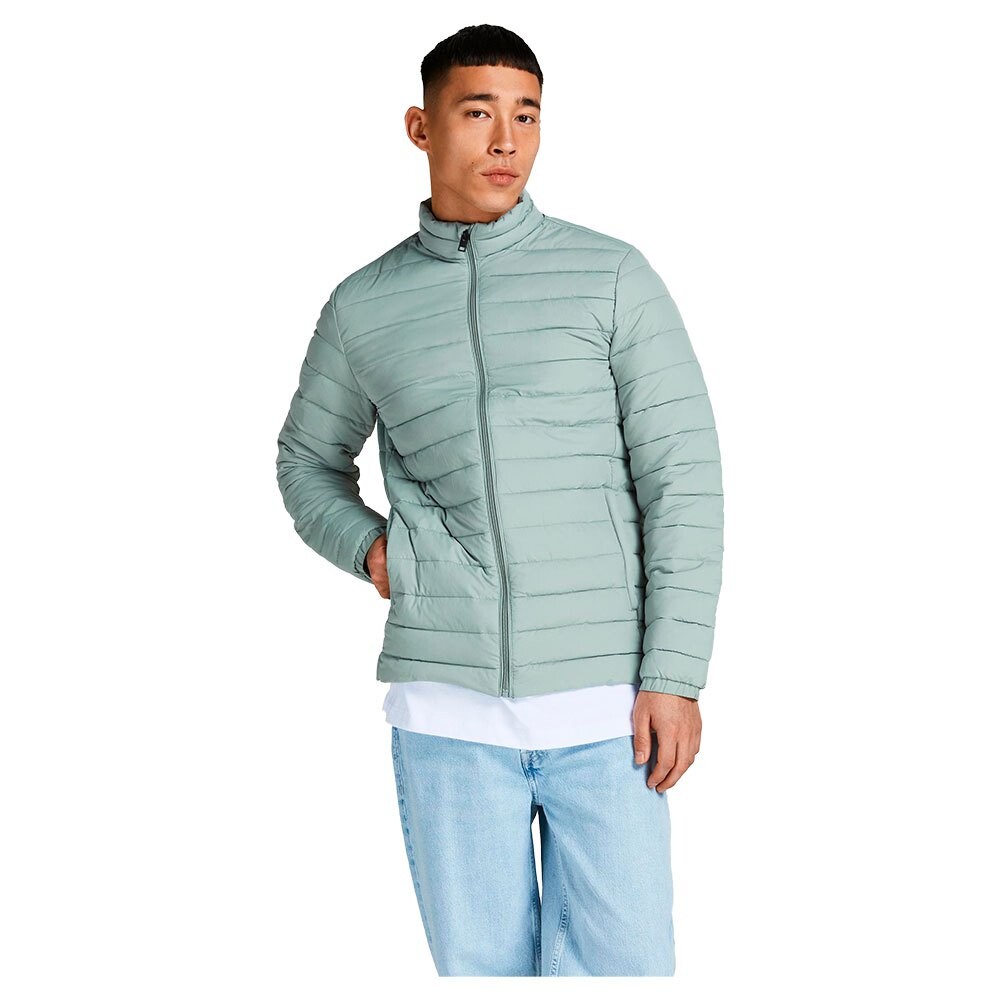 

Куртка Jack & Jones Recycle Puffer Collar, серый