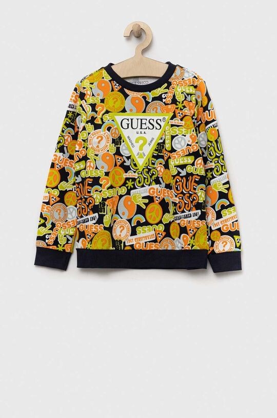 

Детская хлопковая толстовка Guess, мультиколор
