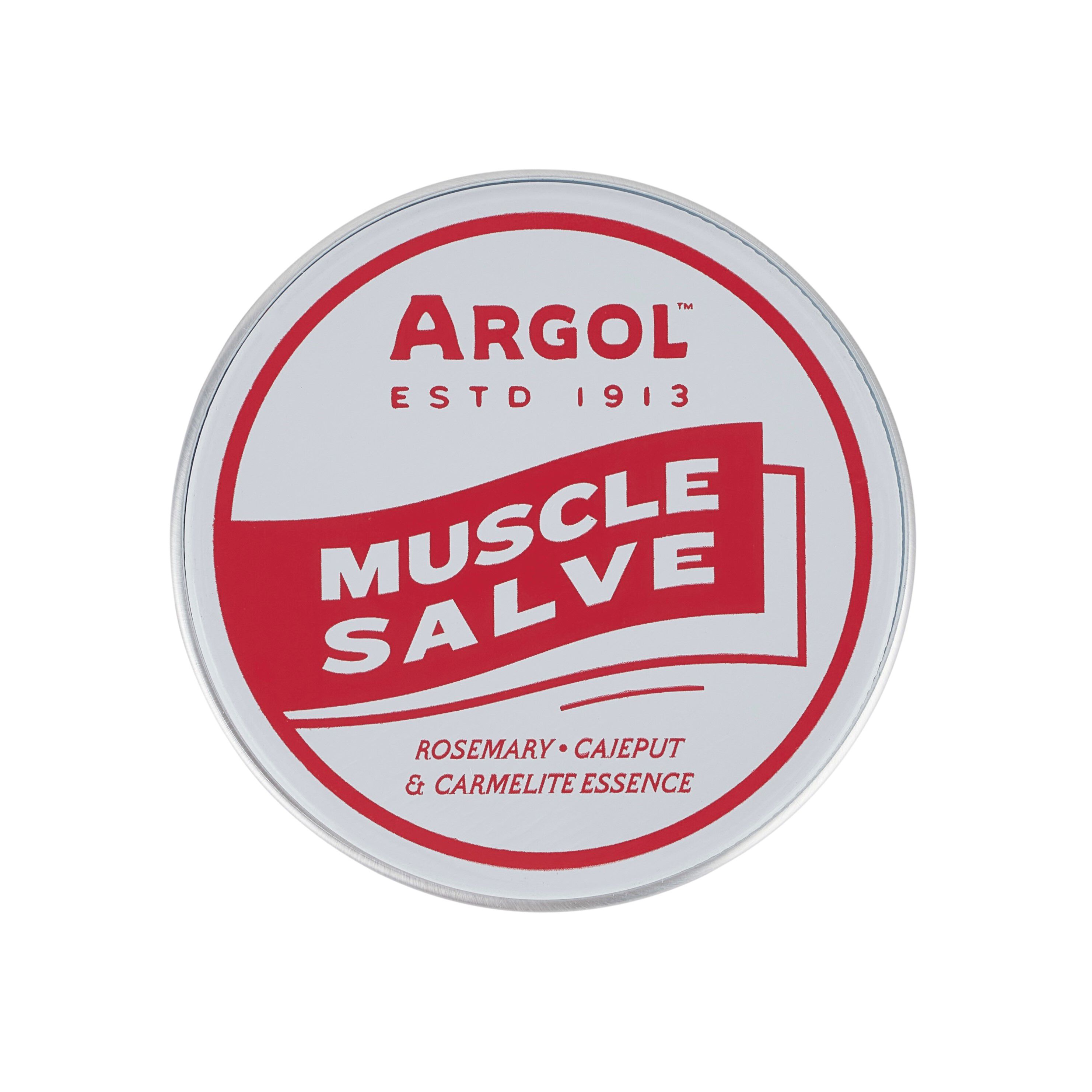 Освежающий и успокаивающий травяной бальзам для растираний и массажа тела Argol Muscle Salve, 40 гр
