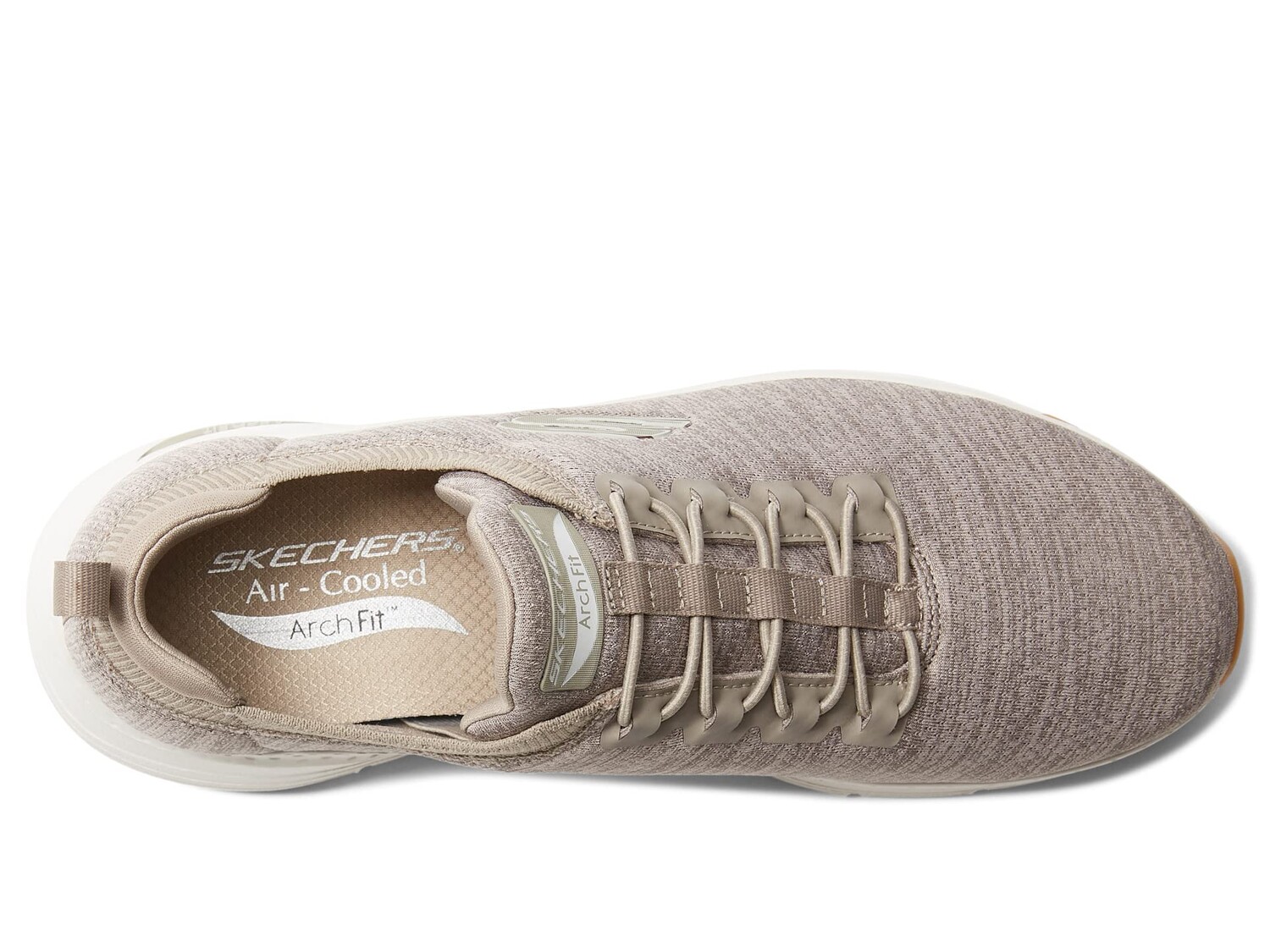 

Кроссовки SKECHERS Arch Fit - Waveport, серо-коричневый