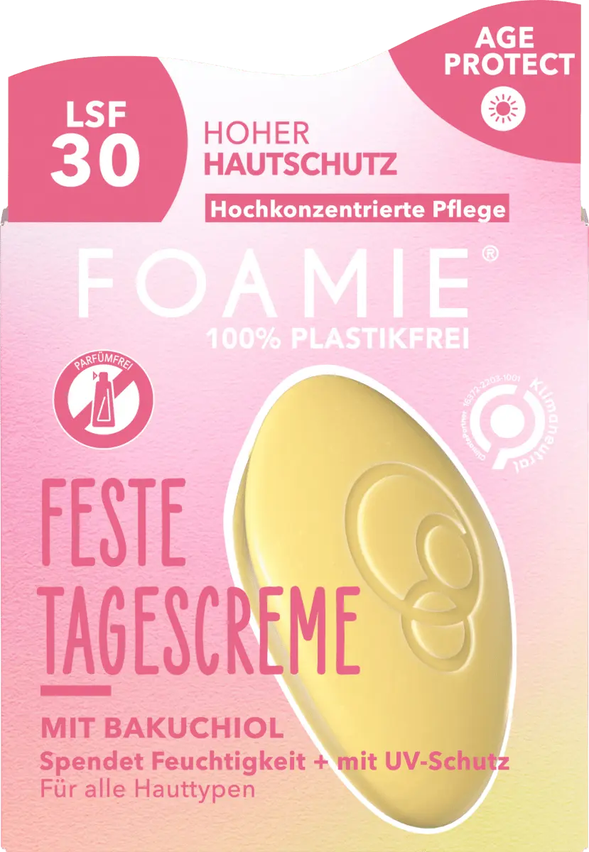

Твердый крем для лица Age Protect SPF 30 35 0г Foamie