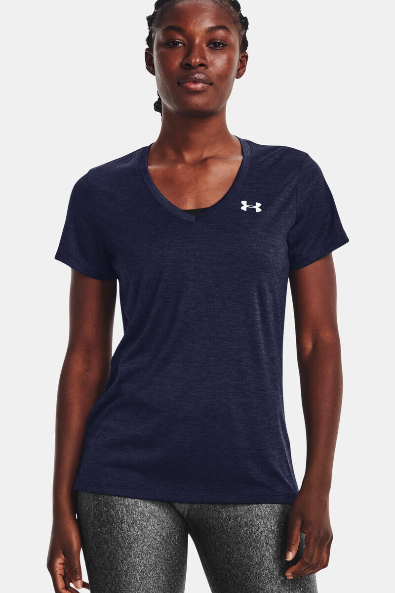 

Футболка UA Tech с v-образным вырезом Under Armour, синий