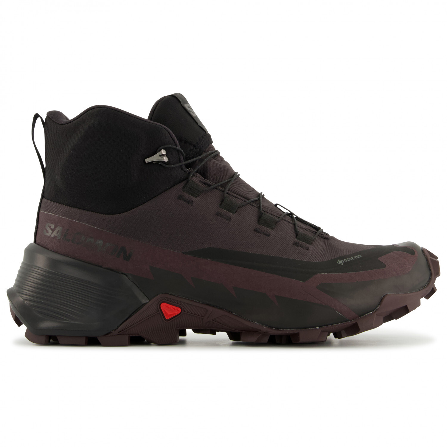 

Ботинки для прогулки Salomon Women's Cross Hike 2 Mid GORE TEX, цвет Black/Chocolate Plum/Black
