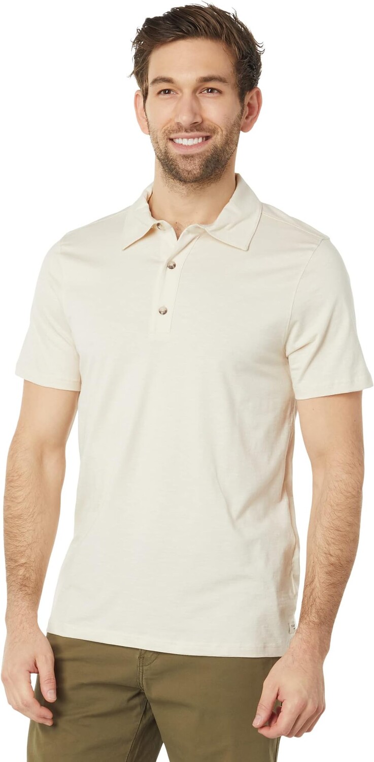 

Рубашка-поло Tempo Short Sleeve Polo Toad&Co, цвет Salt