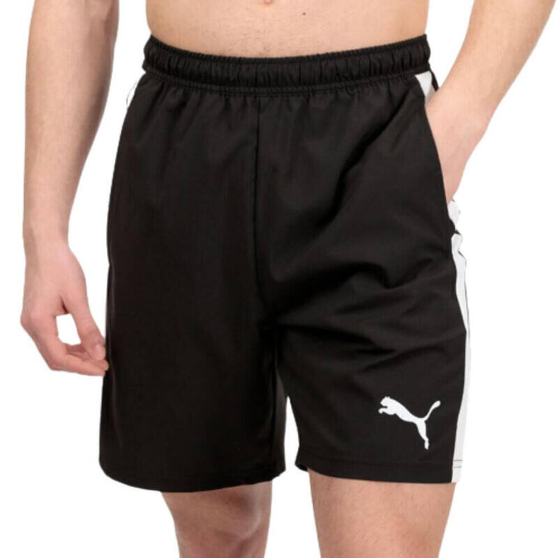 

Шорты для падела Puma TeamLIGA, мужские. Черно-белый