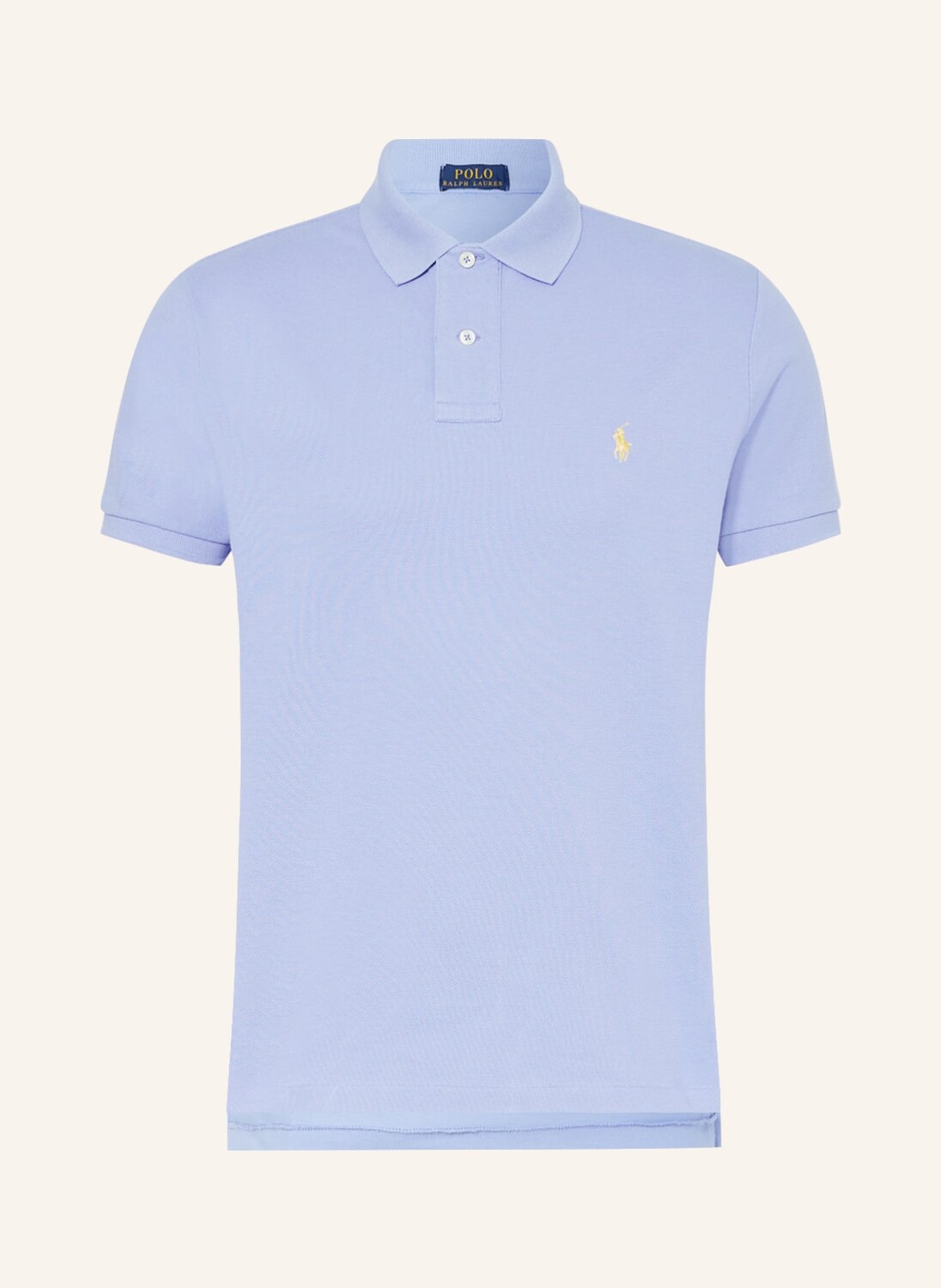 

Рубашка поло POLO RALPH LAUREN Piqué Custom Slim Fit