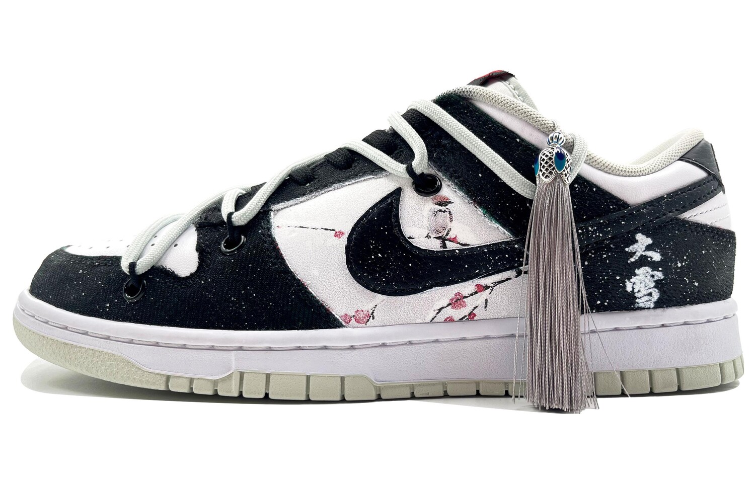 

Кроссовки Nike Dunk Skateboarding Shoes Men Low-top Green, белый