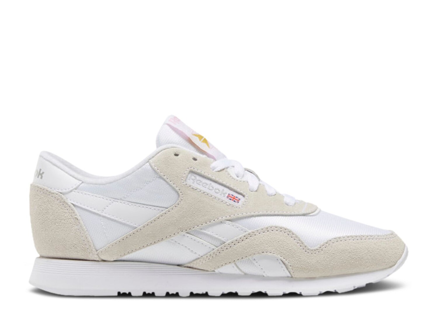 

Кроссовки Reebok Wmns Classic Nylon 'White Light Grey' 2020, белый
