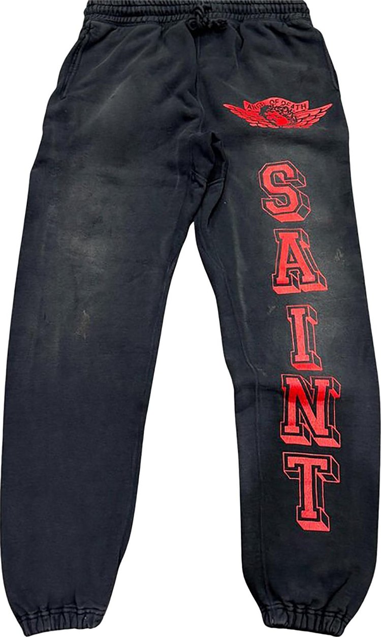 Спортивные брюки Saint Michael Angel 'Black', черный