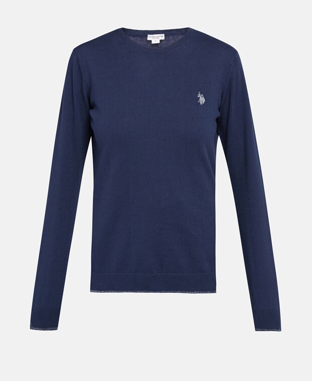 

Джемпер с длинными рукавами U.S. Polo Assn., темно-синий