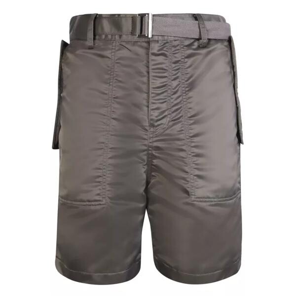 

Шорты nylon khaki shorts Sacai, серый