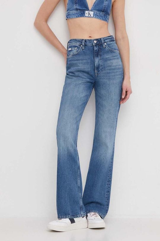 Джинсы Calvin Klein Jeans, синий джинсы скинни calvin klein размер 30 30 синий
