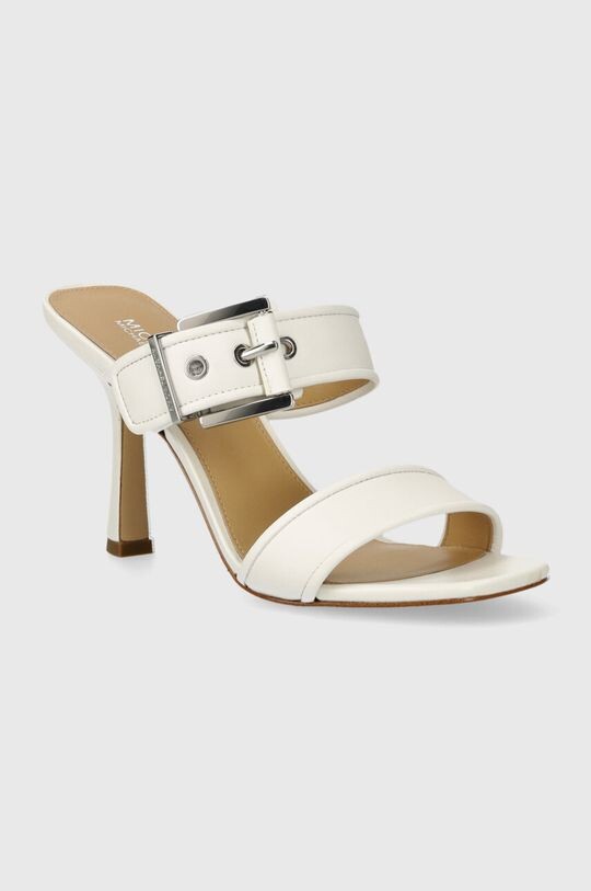 

Кожаные тапочки Colby MICHAEL Michael Kors, белый
