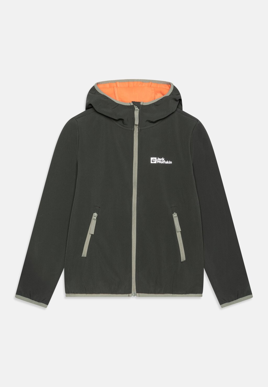 

Куртка Softshell FOURWINDS KIDS UNISEX Jack Wolfskin, цвет slate green
