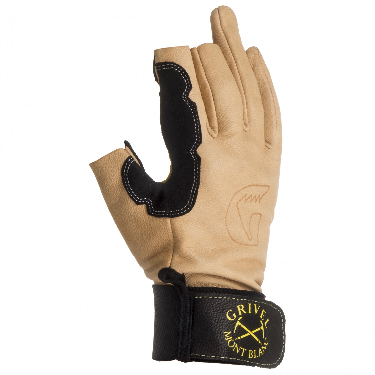 Перчатки Grivel Via Ferrata Gloves, цвет Black/Yellow