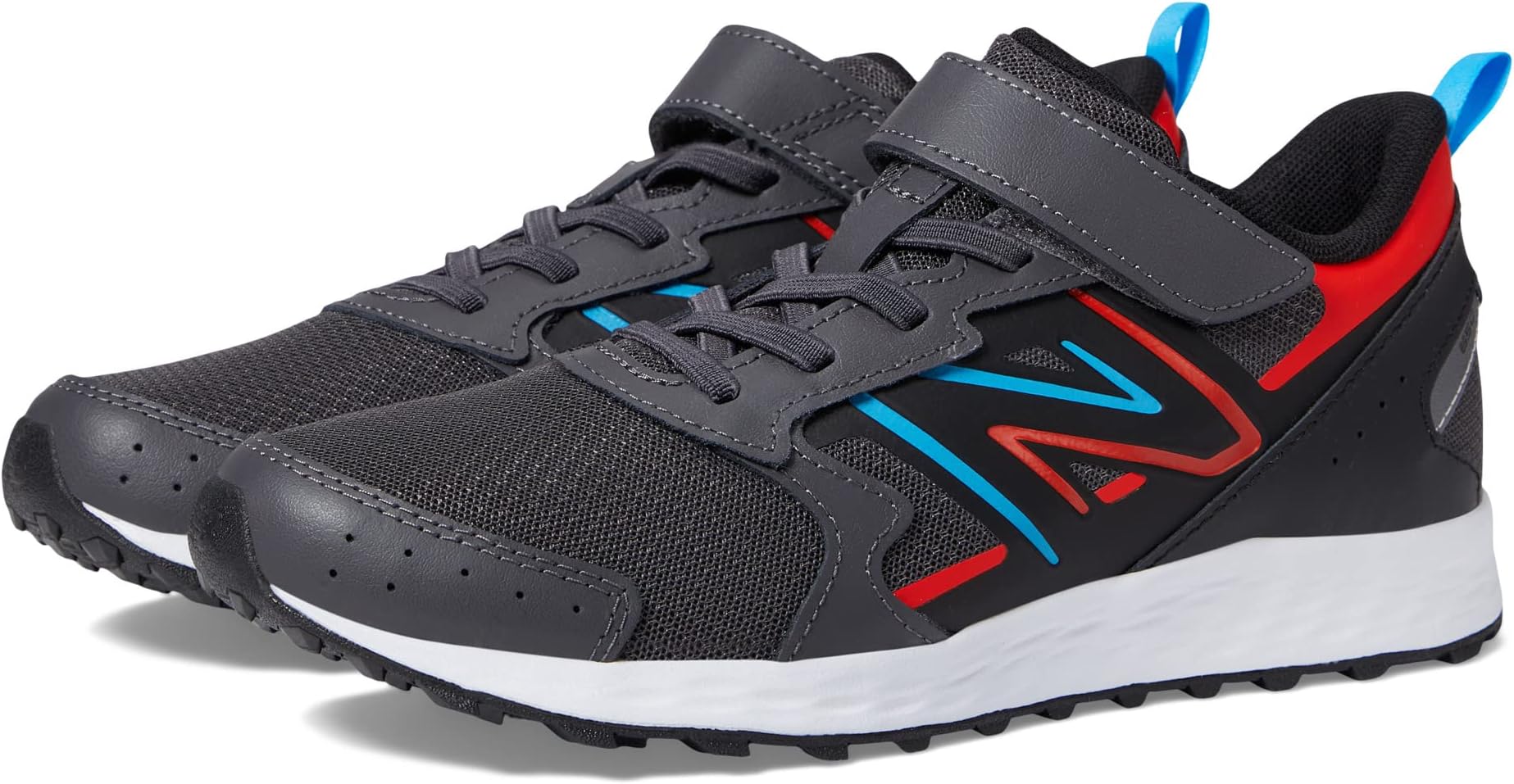 Кроссовки Fresh Foam 650v1 Bungee Lace with Top Strap New Balance, цвет Magnet/Neo Flame