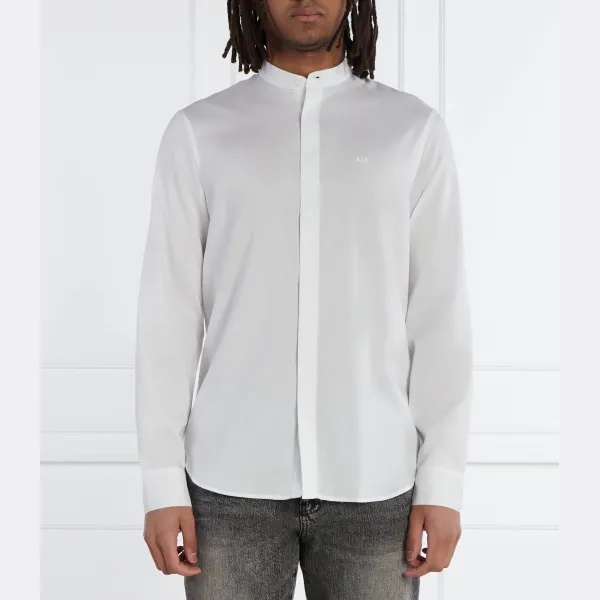 

Рубашка стандартного кроя Armani Exchange, белый