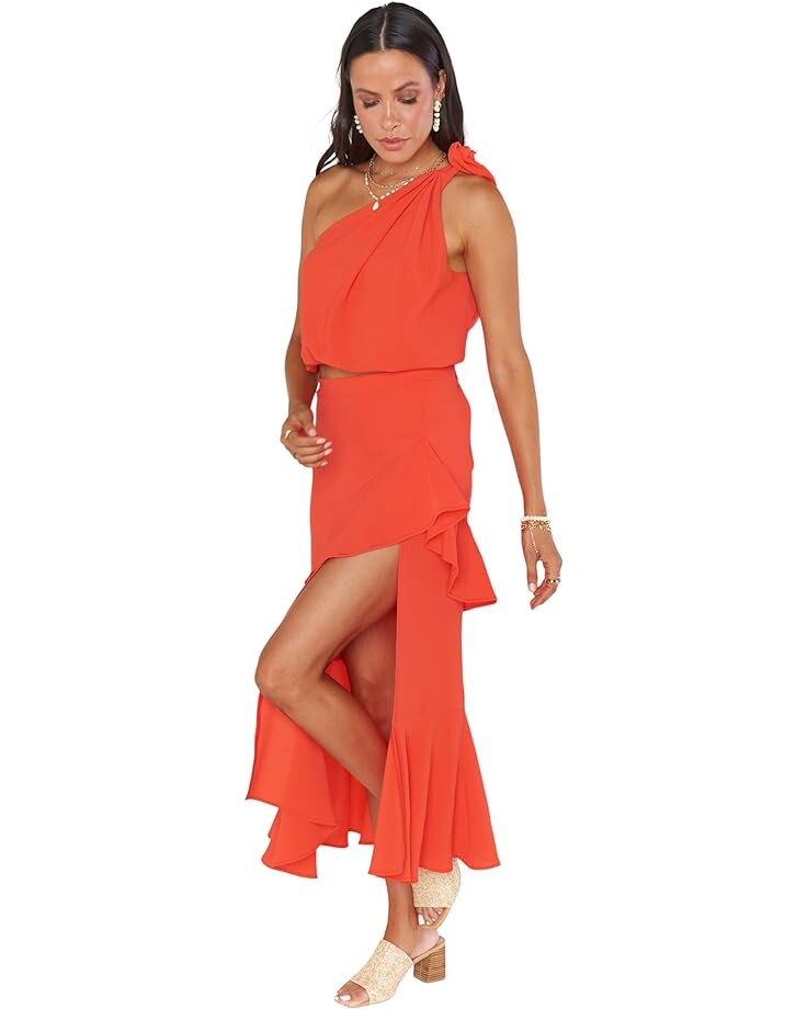 

Юбка Show Me Your Mumu Nala Ruffle Skirt, цвет Bellini