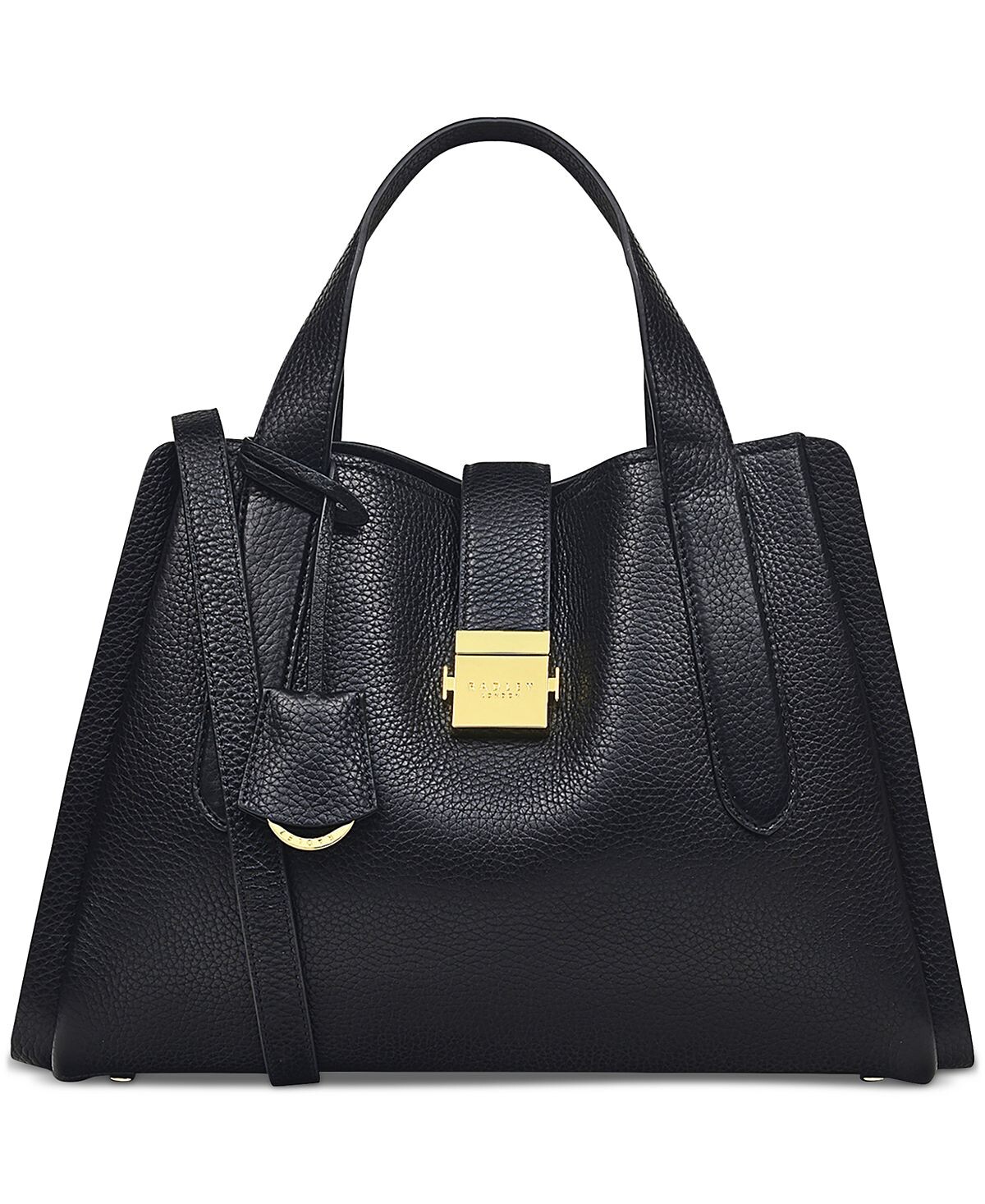 

Кожаная сумка-саквояж Sloane Street среднего размера Radley London, черный