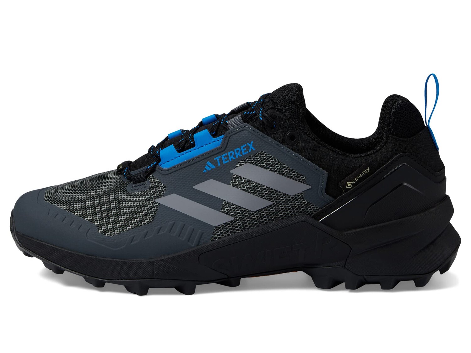 

Треккинговые ботинки Adidas Outdoor Terrex Swift R3 GTX, черный/серый/синий