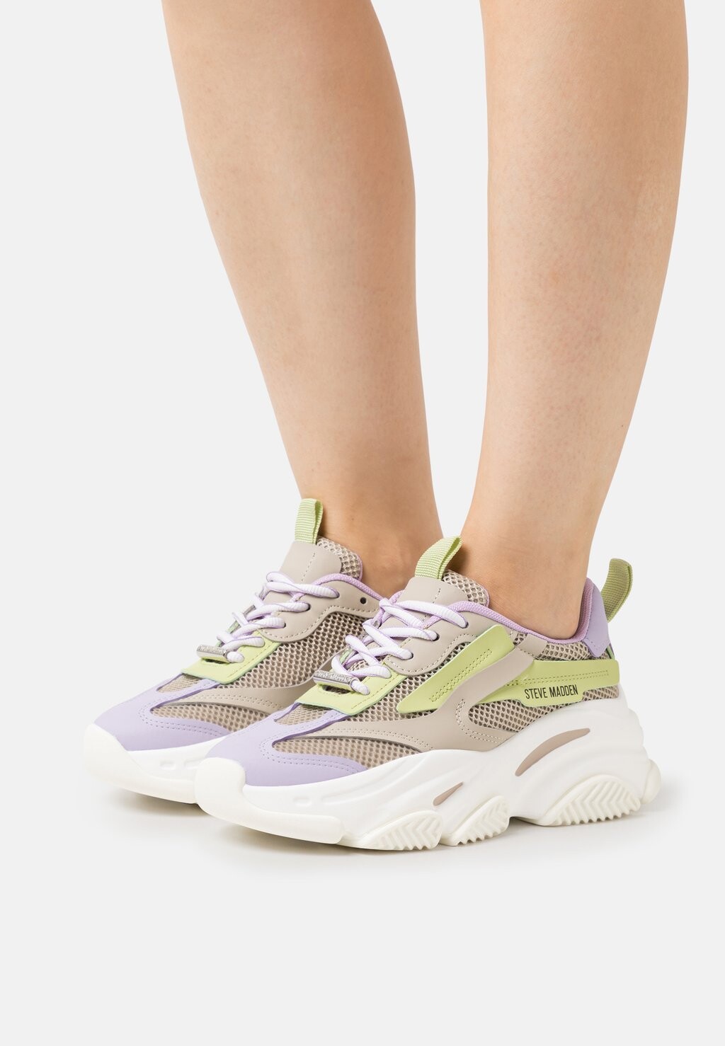 

Кроссовки Steve Madden Possession, сиреневый/разноцветный
