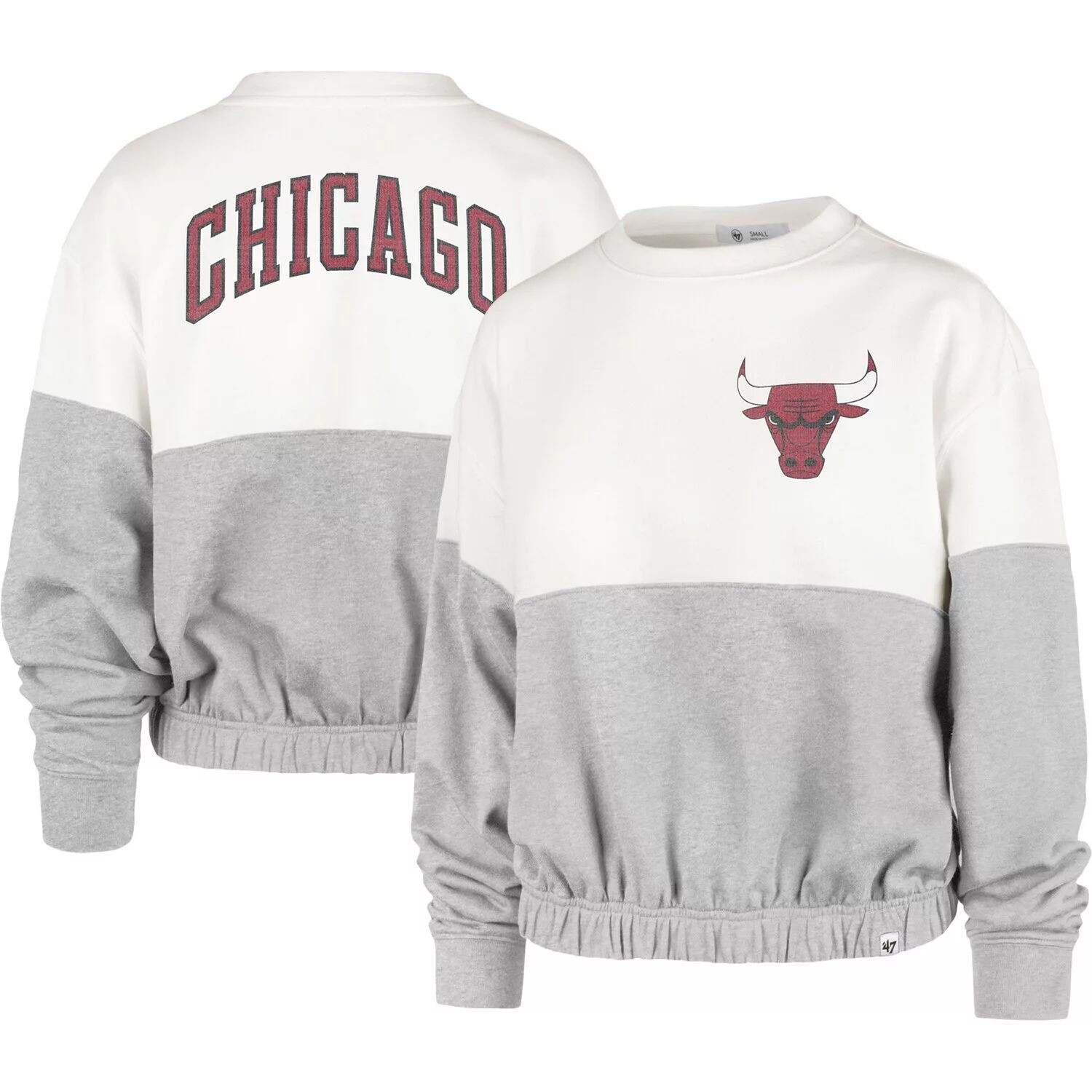 

Женский кремовый свитшот '47 Chicago Bulls 2022/23 City Edition Take Two Bonita