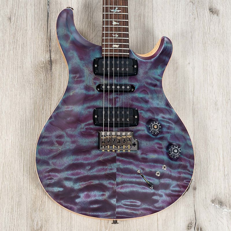 

Электрогитара PRS Paul Reed Smith Wood Library Modern Eagle V Guitar, Brazilian Rosewood Fretboard, Satin Violet