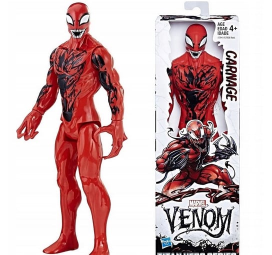 Подвижная Фигурка Hasbro Venom Carnage E2941 Marvel venom venom black metal limited colour