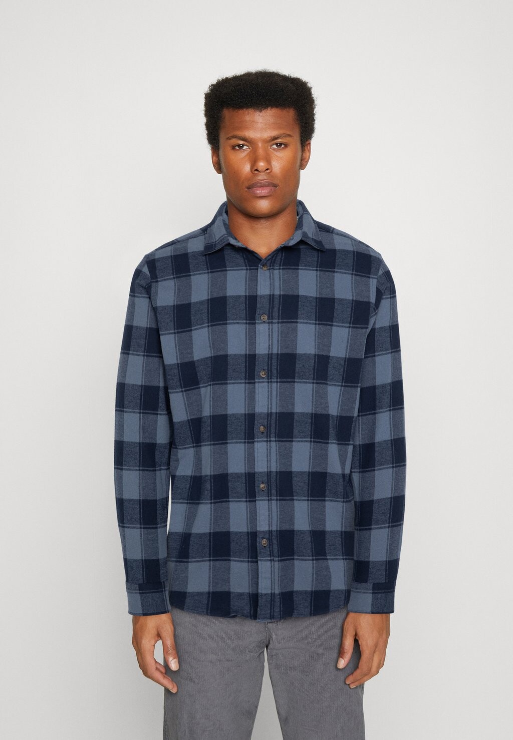

Рубашка JJPLAIN FALL Jack & Jones, винтажный индиго