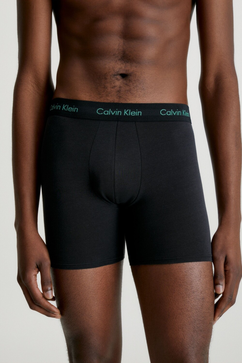 

Комплект из 3 пар черных хлопковых боксеров-стрейч Calvin Klein, черный