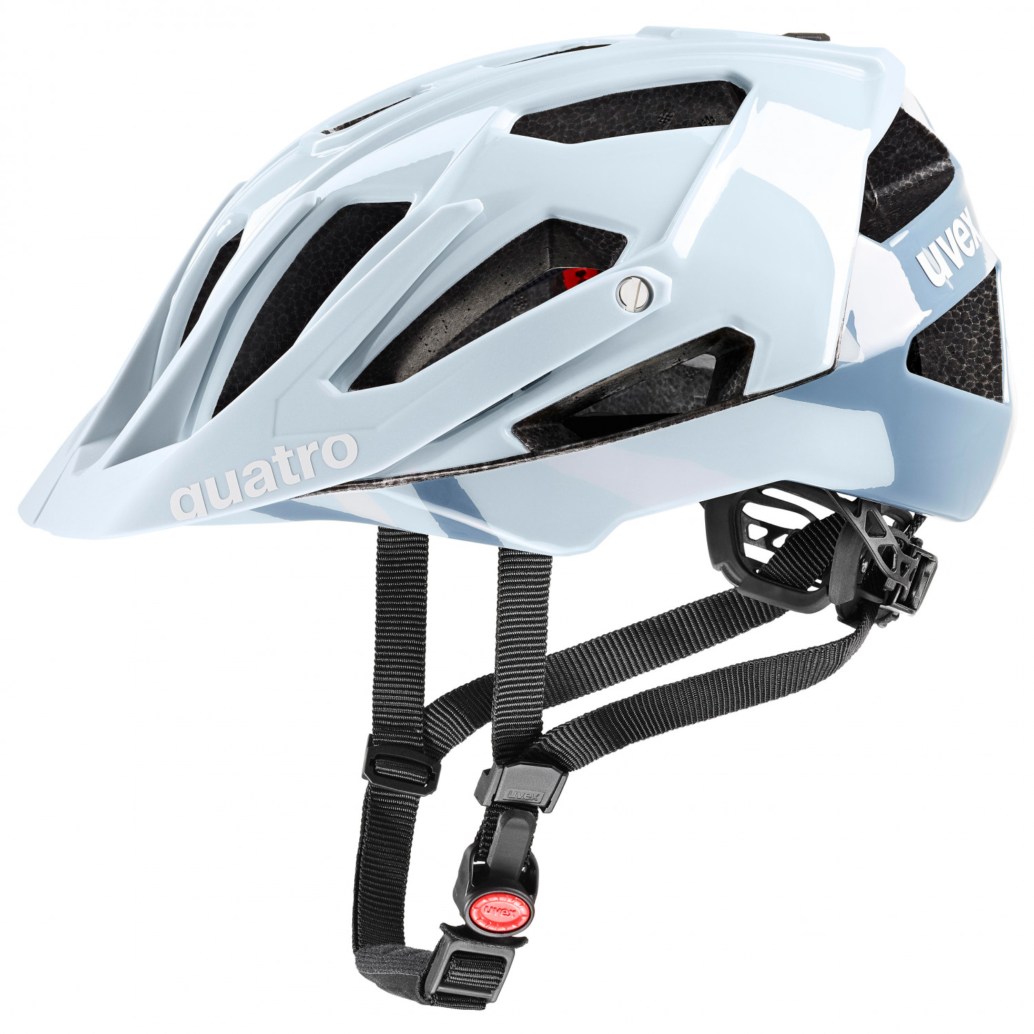 шлем велосипедный uvex finale 2 0 синий размер 52 57 Велосипедный шлем Uvex Quatro, цвет Cloud/Camo